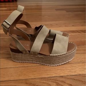 Soda Platform Sandals